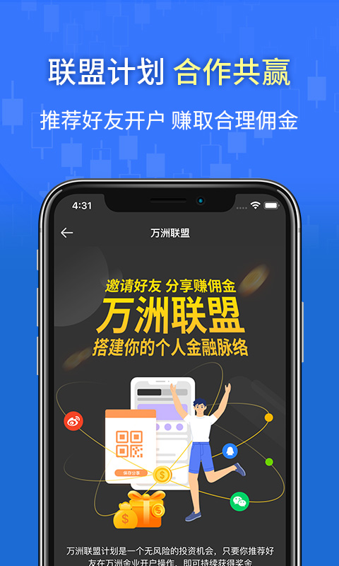 万洲金业黄金投资软件